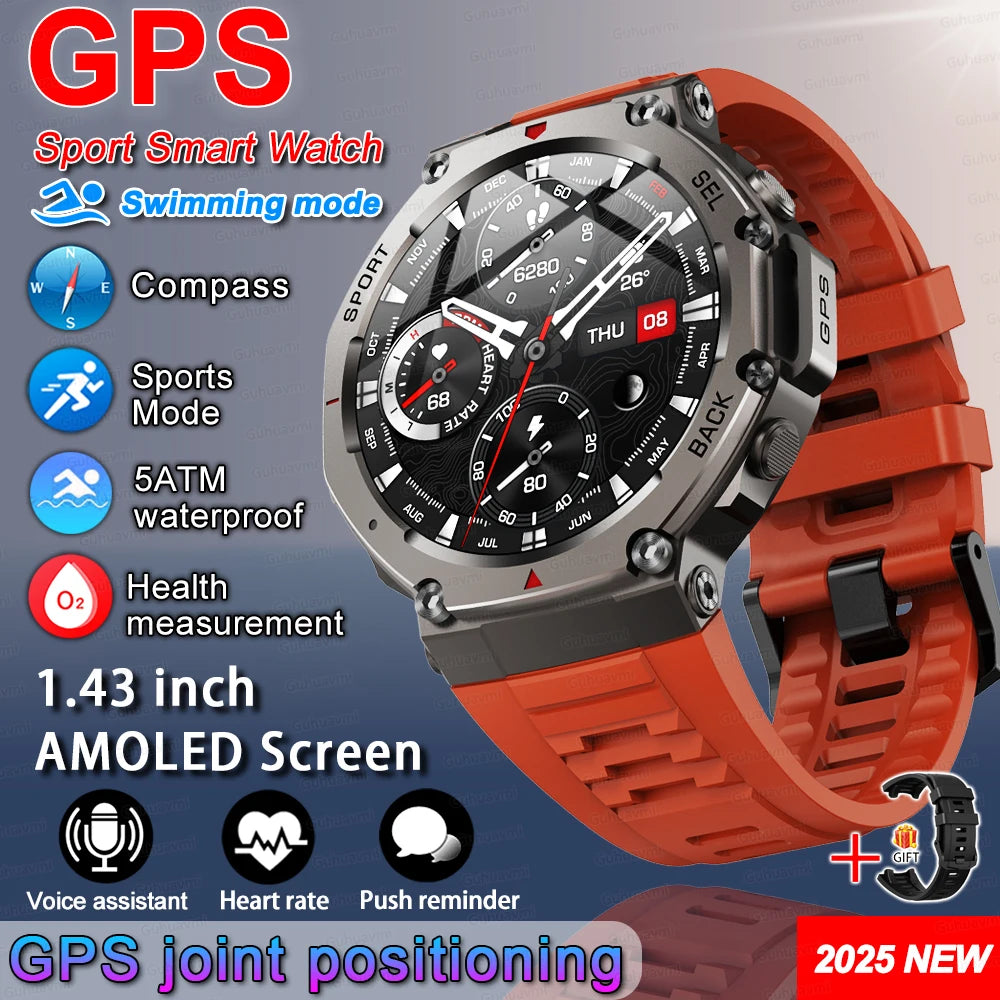 T-Rex 3 Ultra GPS Smartwatch 2025