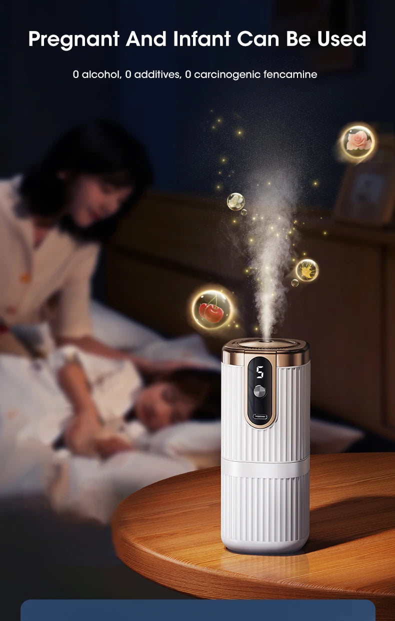 Mini Intelligent Essential Oil Diffuser – USB Rechargeable