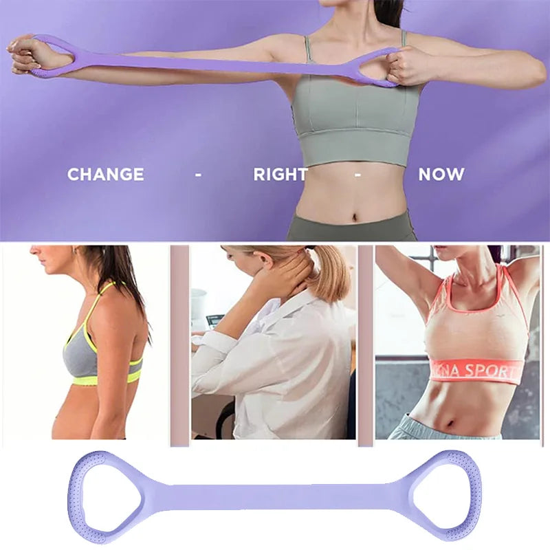 8-Shaped Elastic Shoulder & Back Stretcher